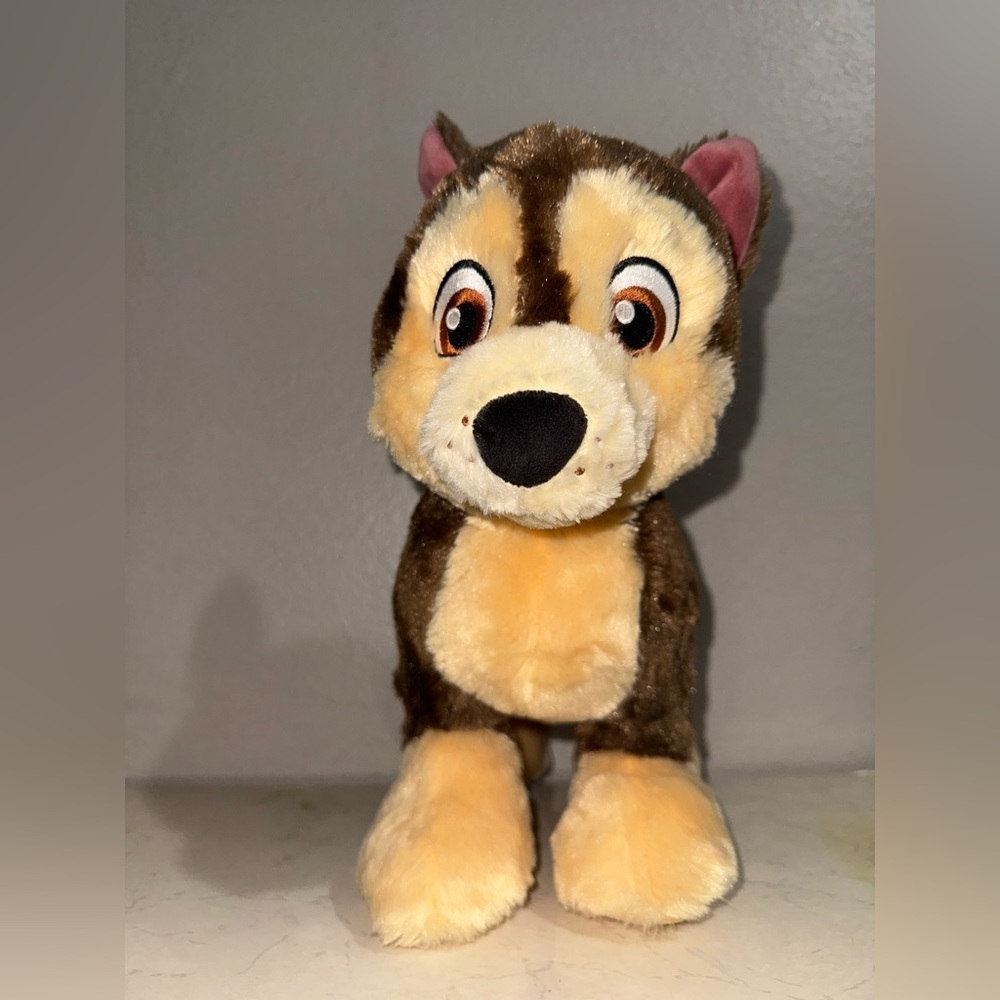 Nickelodeon Plush Dog Toy - Brown and Cream